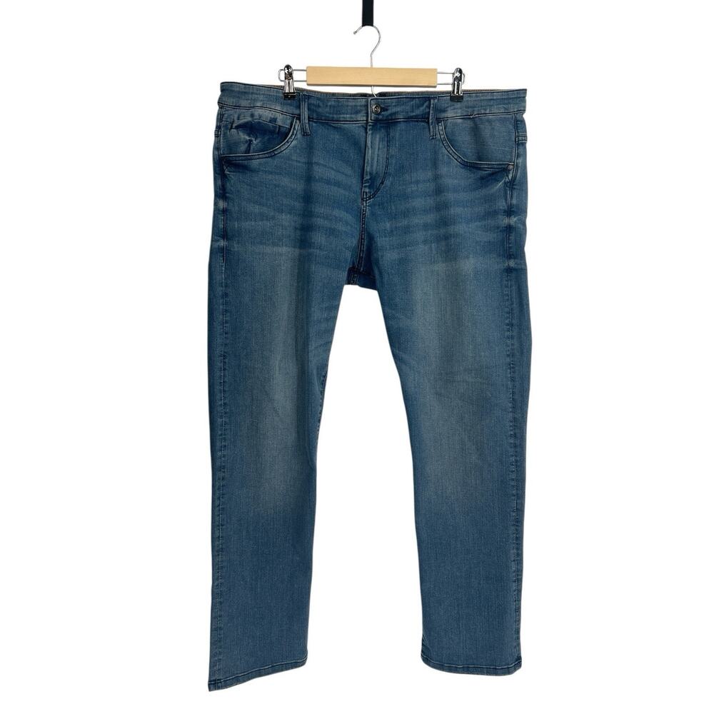 Tom Tailor Troy Slim Jeans 38x32 Medium Wash *read